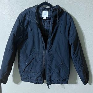 H&M L.O.G.G. Hooded Jacket Mens Small EUC